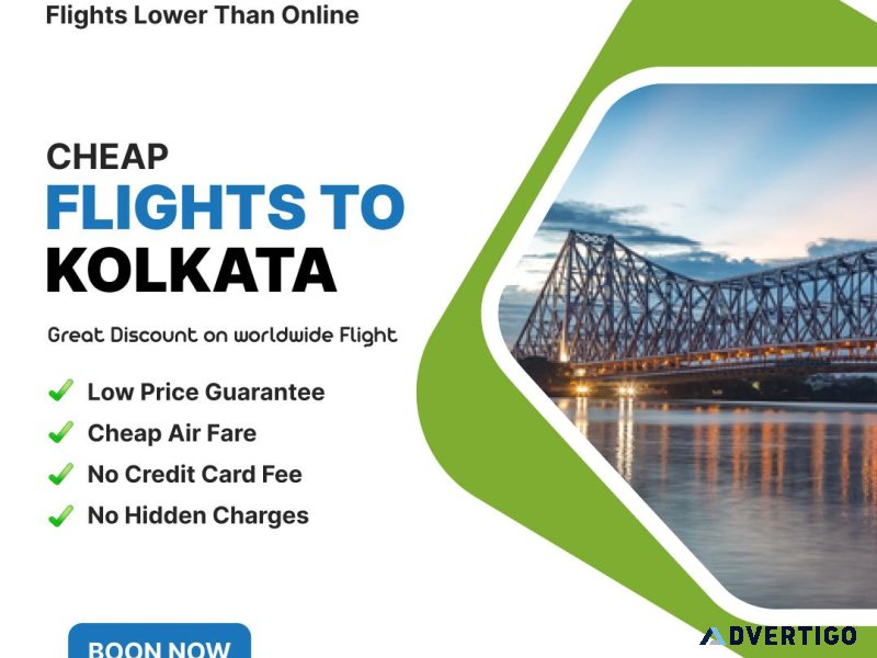 Sweet Deal on Flights to Kolkata You Can Not Miss