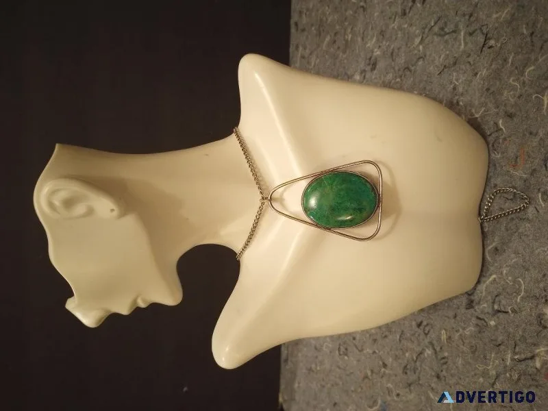 Vintage Turquoise Pendant