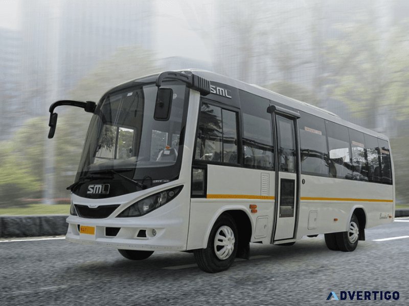 Luxury buses on rent