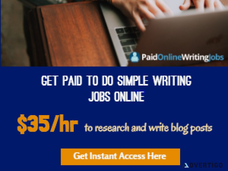 Start Writing and Earn Up to 35hr