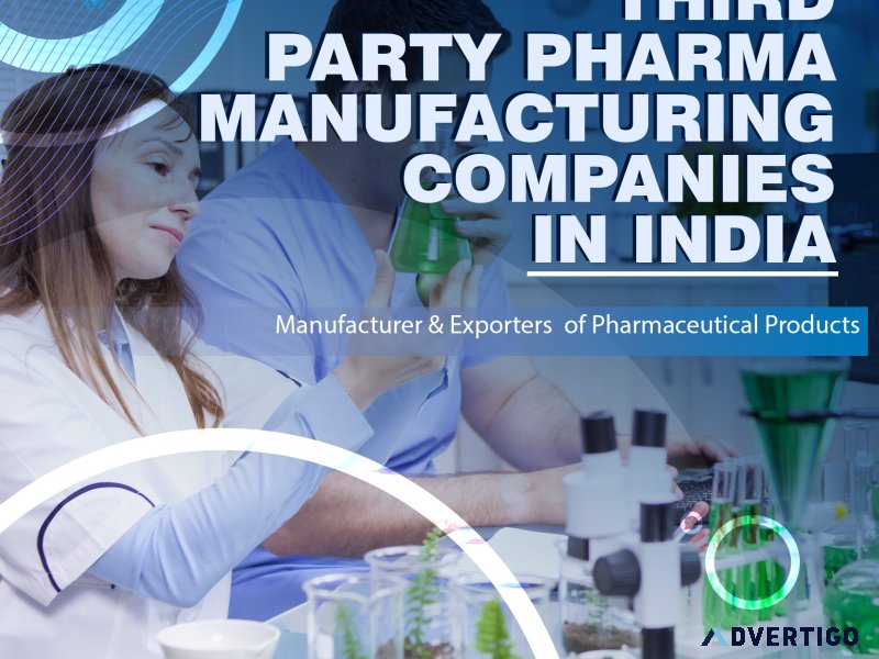 Third party pharma manufacturing companies in india