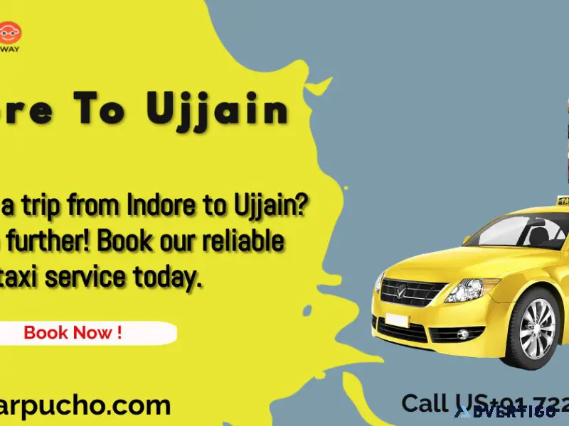 Best taxi services from indore to ujjain
