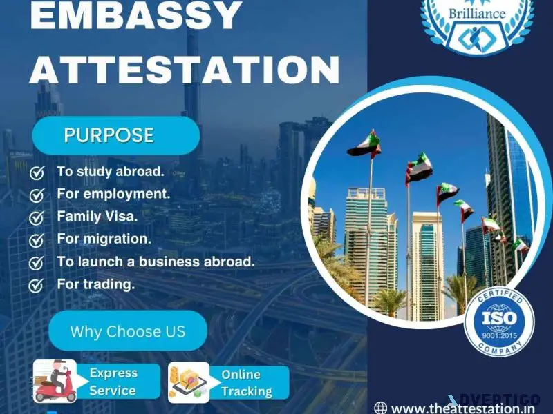 Navigating uae embassy attestation for document legitimization