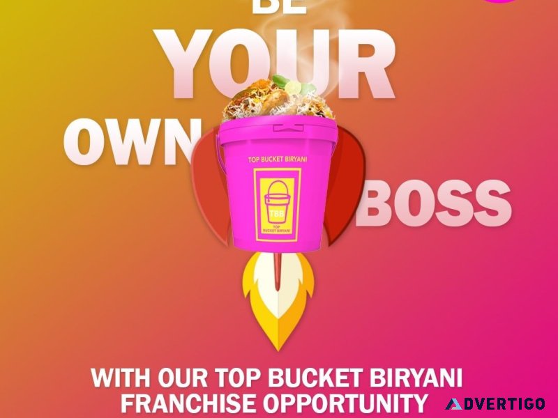 Bucket biryani franchise in india | top bucket biryani