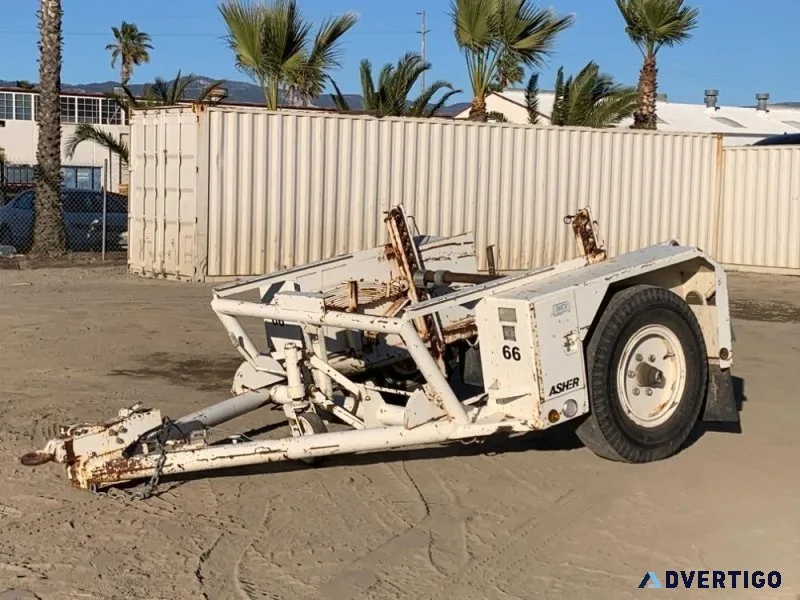 1982 HOGG and DAVIS P120 SPOOL TRAILER 82605241