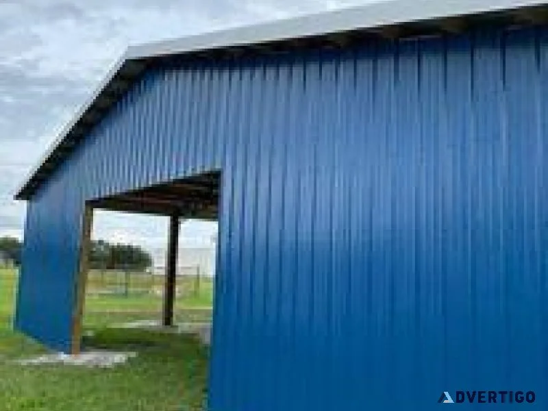 WE OFFER COLORED OR COPPER ROOFING