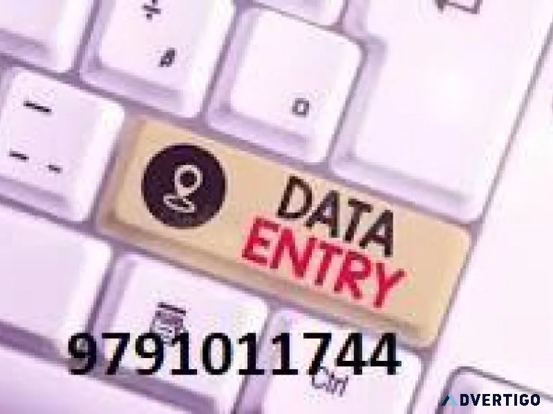 Business card typing daily and weekly payment there