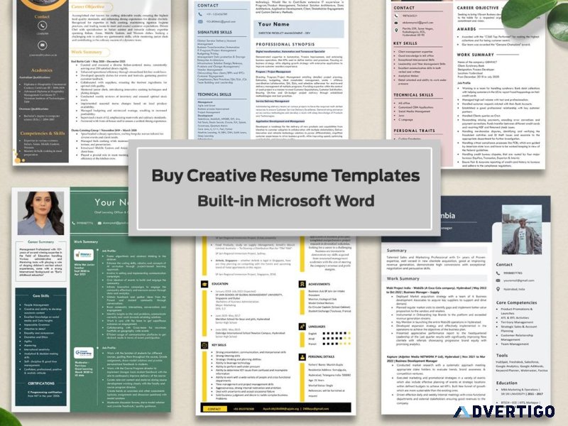 Easy-to-Edit Resume Templates Save Time and Land That Job Faster