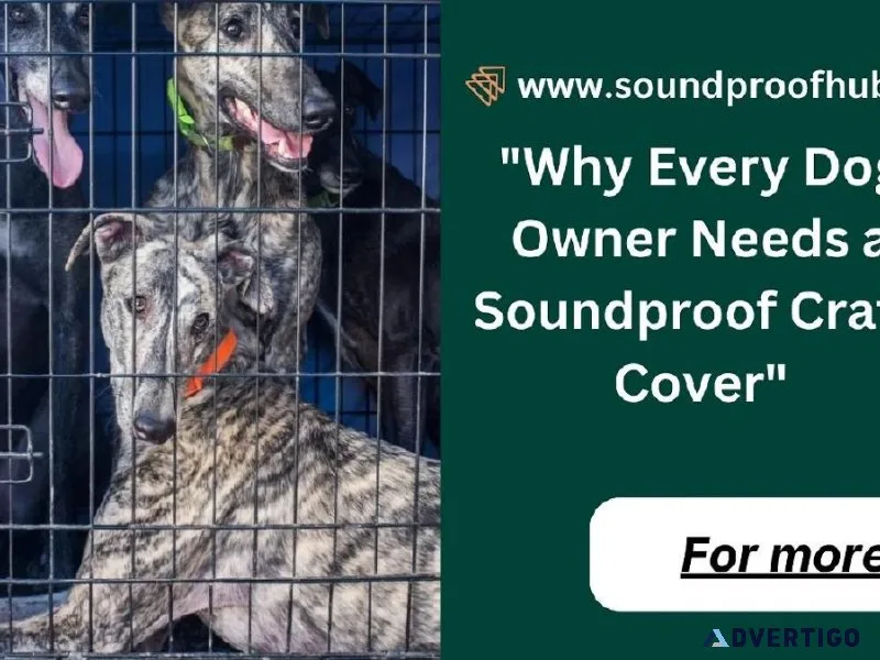 &quotTop Soundproof Dog Crate Covers for a Quieter Home&quot
