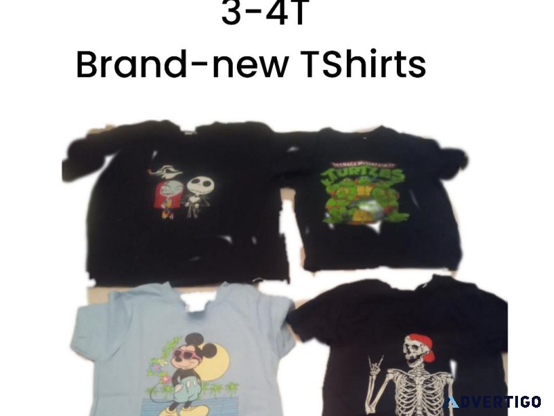 Tshirts Brand-new asst sizes and styles