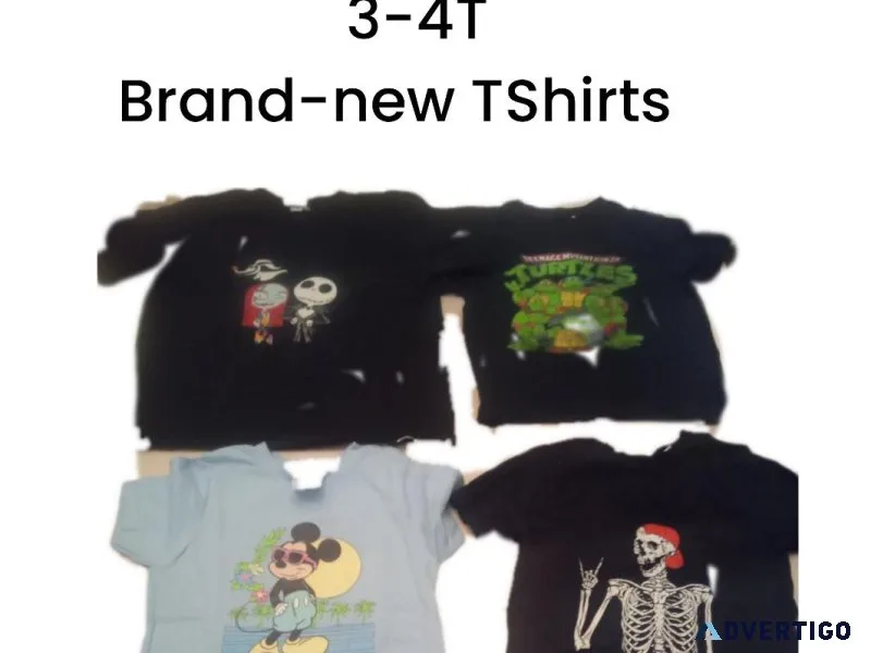 Tshirts Brand-new asst sizes and styles