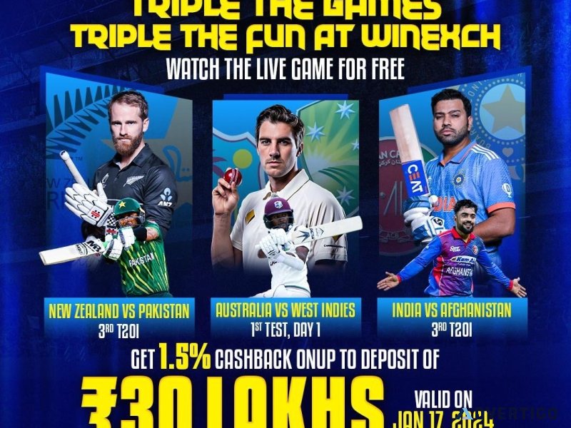 Free live cricket streaming catch the action now on winexch