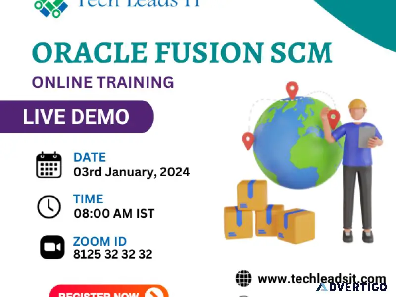 Oracle fusion scm online training