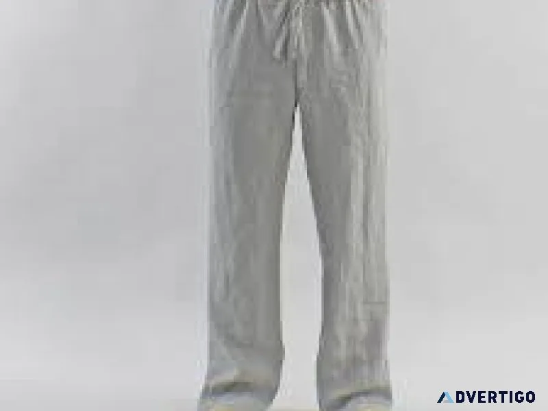 Buy Men s Linen Pyjamas Trousers from Linenshed US