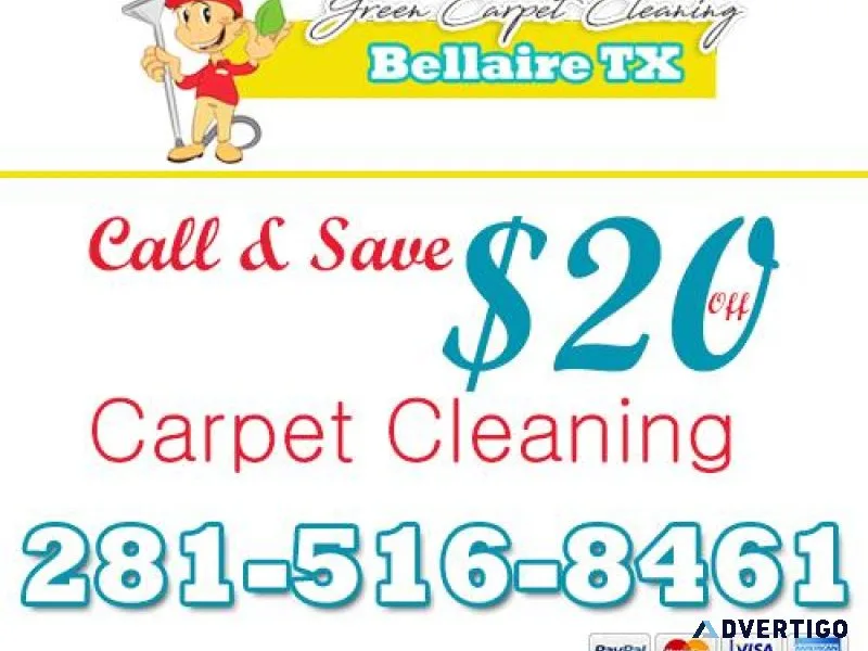 Green Carpet Cleaning Bellaire TX