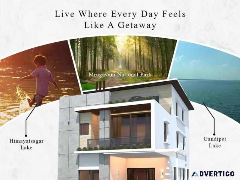 3 & 4bhk villas in appa junction | shanta sriram