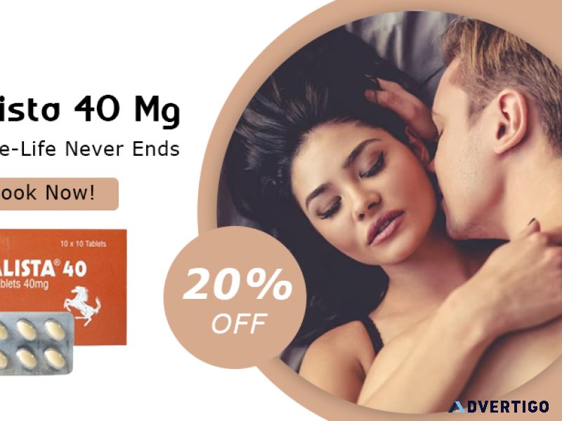 Buy vidalista 40mg (cialis) | genericmedsstore |usa