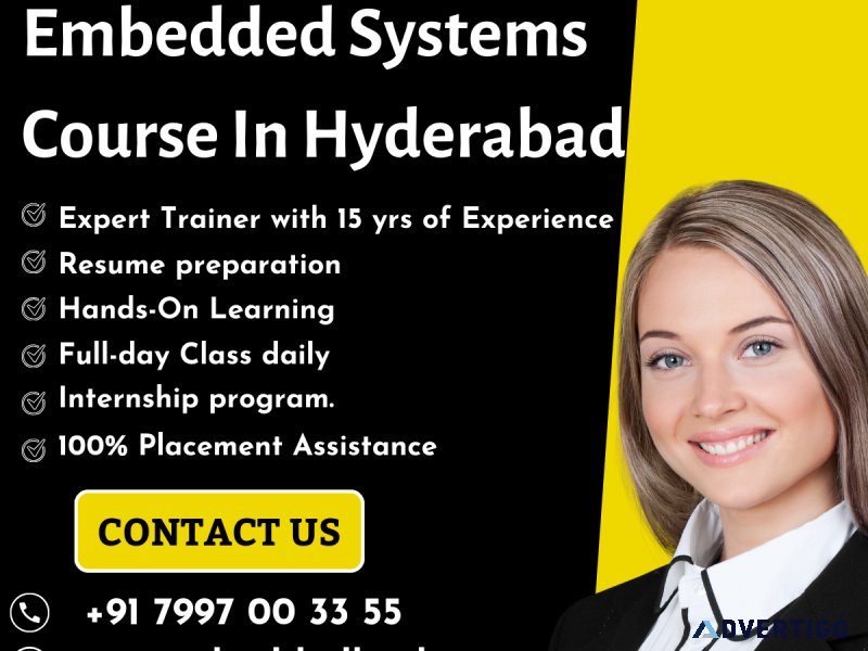 Embedded systems course in hyderabad