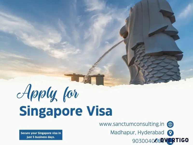Singapore tourist visa in 5 days