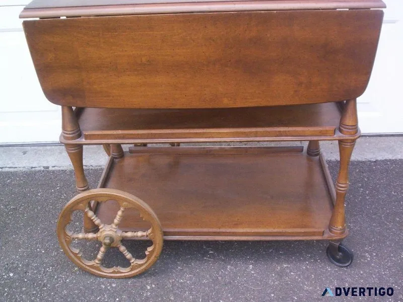 ANTIQUE TEA CART