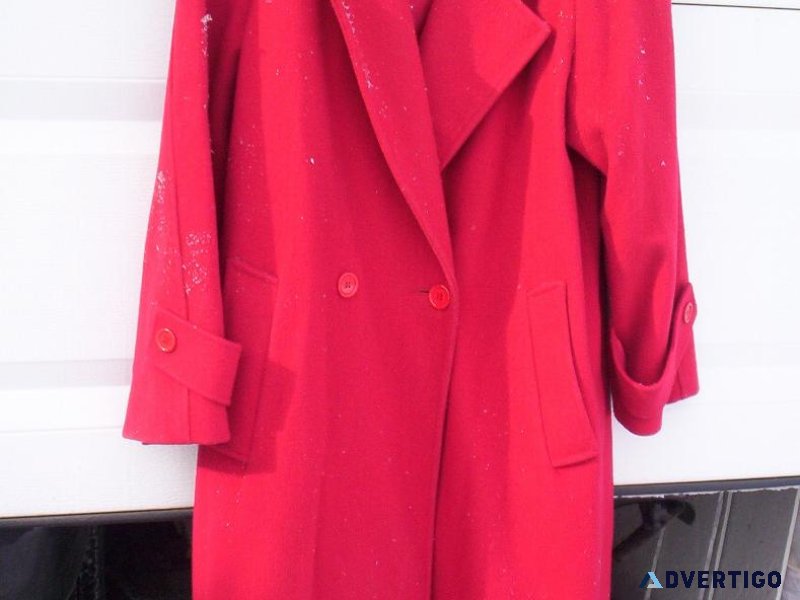 CLASSIC RED WOMENS  COATS