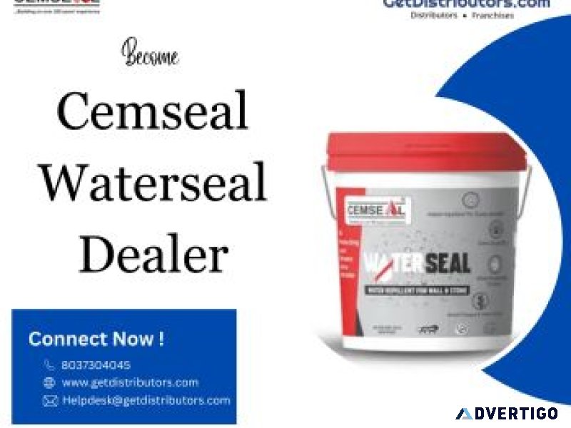 Become cemseal waterseal dealer