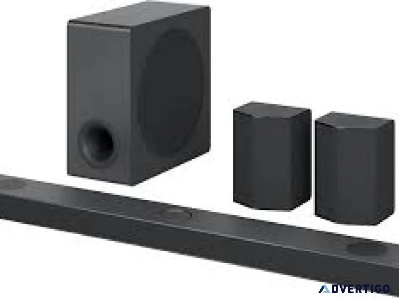 Lg sound bar with woofer for home entertainment experience