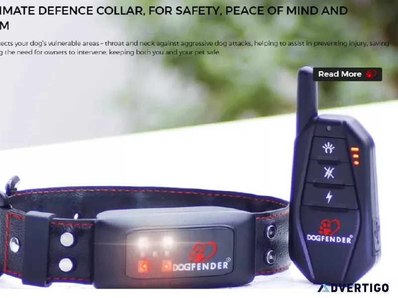 World s First Safety Defence Smart Dog Collar- DogFender Ltd.