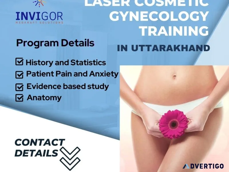 Laser cosmetic gynecology training in rajasthan