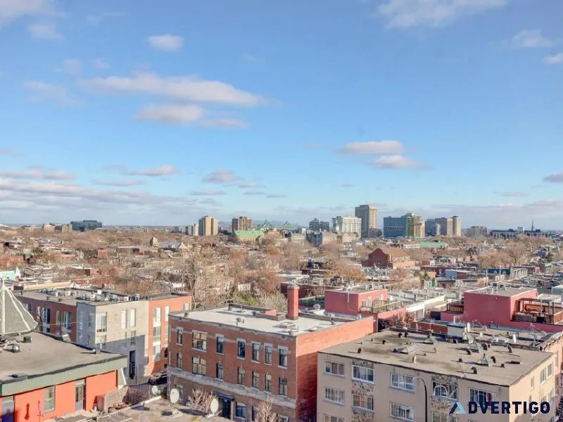 Loft on the top floor of Paris Lofts in Plateau-Mont-Royal