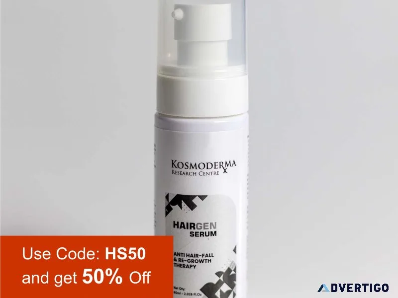 Dermatologist hair growth serum | hairgen serum (60ml)