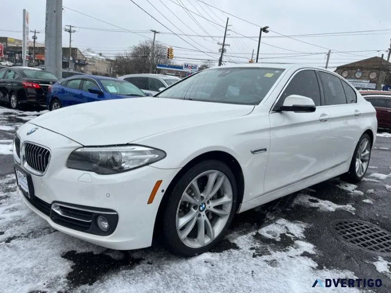 2015 BMW 535I CLEAN CARFAX. LOW MILES 2500 CASH DOWN