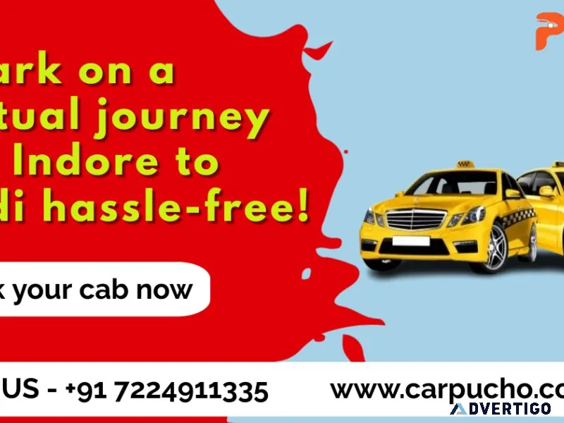 Indore to shirdi taxi service