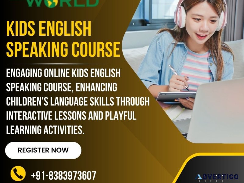 Kids english speaking course