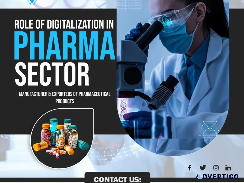 Role of digitalization in pharma sector