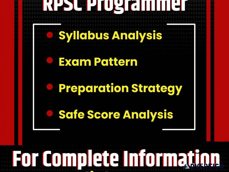 Rpsc programmer recruitment 2024 notification