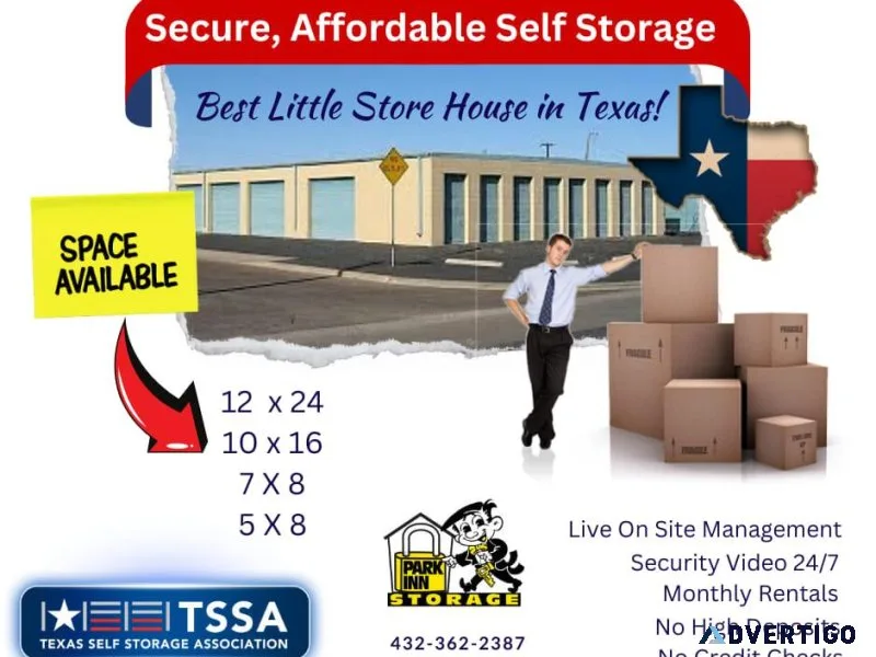 Self Storage Units Available Secure and Affordable