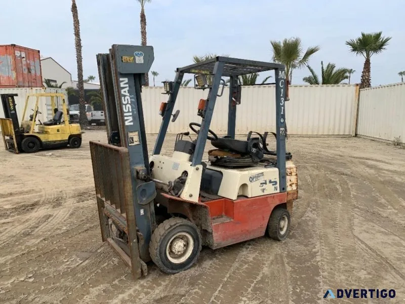 NISSAN PJ01A18PV FORKLIFT 13507241