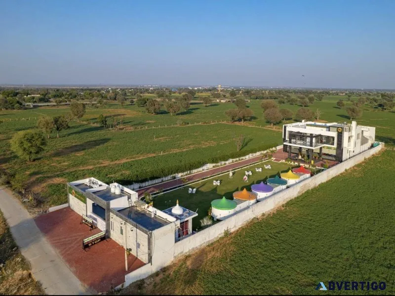 Jaipur s Hidden Gem : Farmhouse in Jaipur