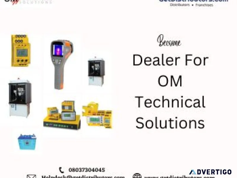 Become dealer for om technical solutions