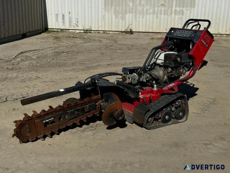 2018 BARRETO 1324STKH WALK-BEHIND CRAWLER TRENCHER 97003241