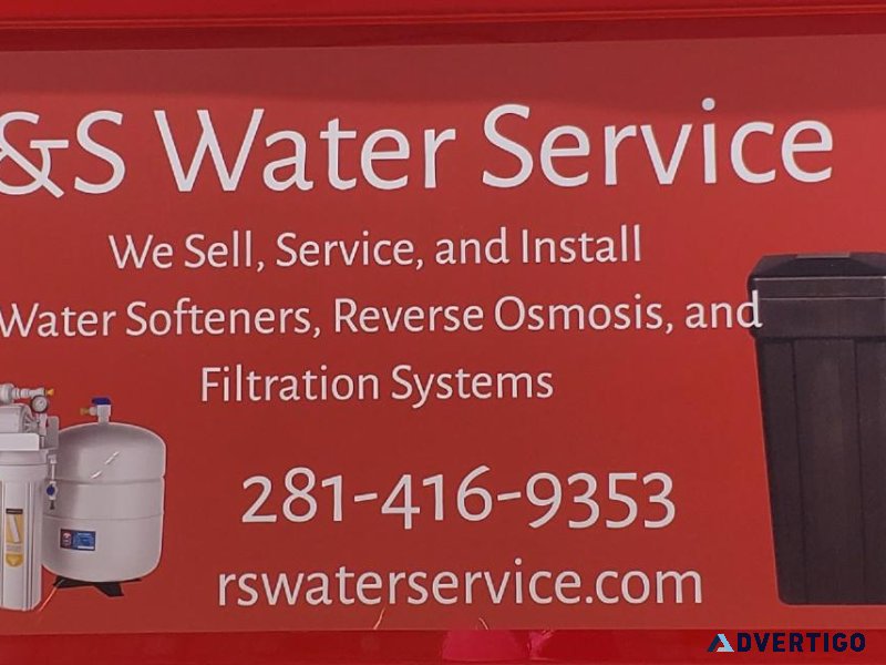 Water Softeners for Camillo Lakes. Katy Texas