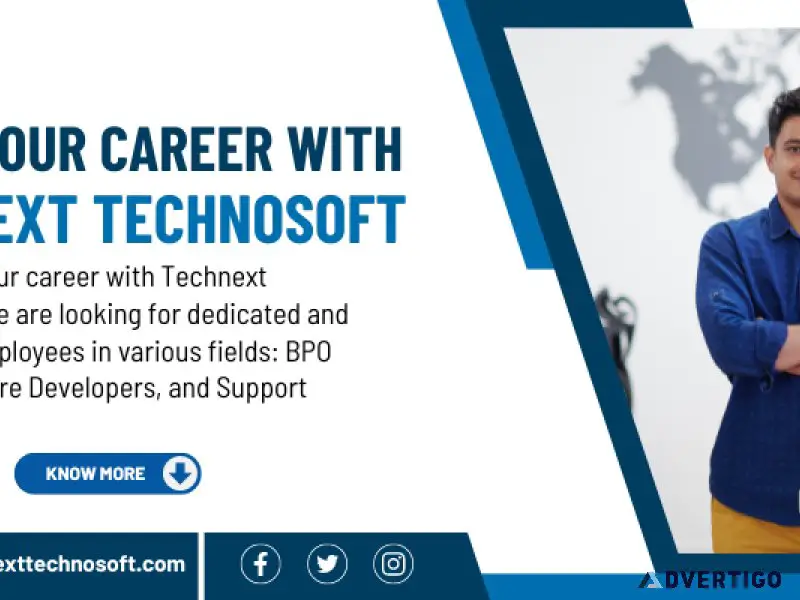 Build your career with technext technosoft