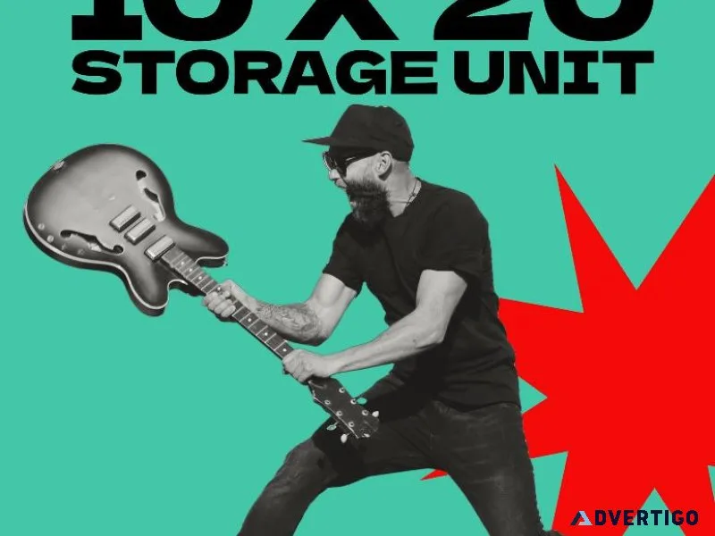 U-STOR SELF STORAGE Has ONE 10x20 Storage Unit Available NOW