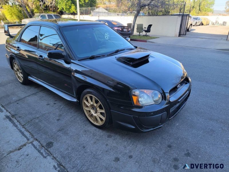 2005 SUBARU IMPREZA WRX STI BLACK