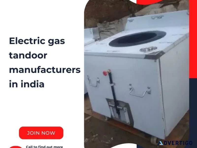 Electric gas tandoor manufacturers in india