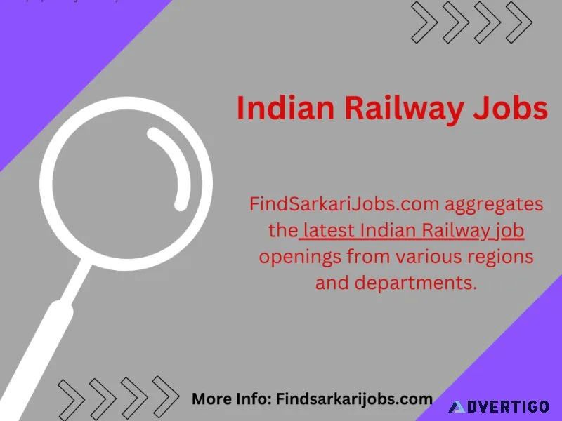 Find Best Indian Railway Jobs Detail Information In India