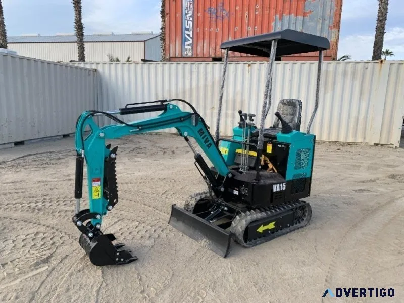 UNUSED 2024 MIVA VA15 MINI HYDRAULIC EXCAVATOR 48203241