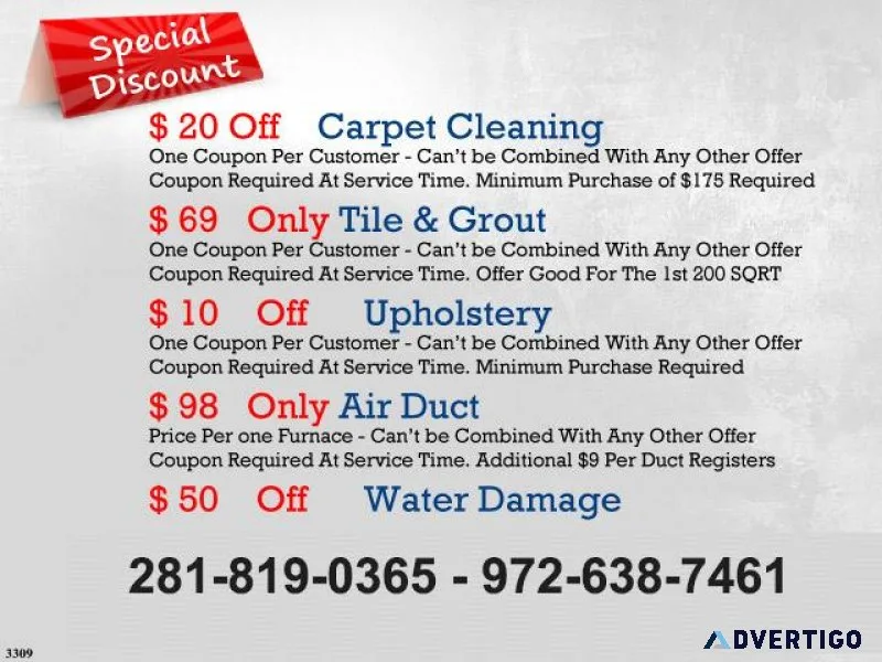 Carpet Steam Cleaning