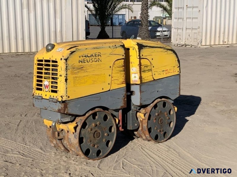2016 WACKER NEUSON RTSC3 WALK-BEHIND PADFOOT ROLLER 14401241